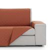 Milica Michelle Padded Reversible Chaise Lounge Sofa Cover, 240 cm, Terracotta view 4