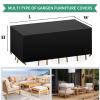 HOLEILUCK Waterproof Patio Furniture Cover 290 x 155 x 95 cm, 420D Oxford Fabric view 2