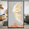 XQKXHZ Colorful Feather Window Film, Frosted Privacy Film, 70 x 120 cm view 1