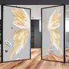 XQKXHZ Colorful Feather Window Film, Frosted Privacy Film, 70 x 120 cm view 2