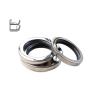 RhineCart Basics 2-Piece Double-Lip PTFE Oil Seal 35 × 55 × 8 mm, Stainless Steel, for High-Pressure Air Compressors view 1
