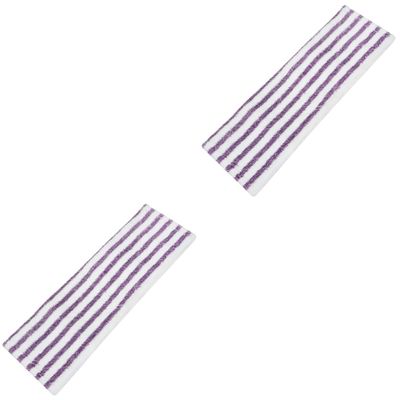 minkissy 2-Piece Microfiber Mop Head Replacements, Reusable Machine-Washable Mop Pads for Effective Floor Cleaning