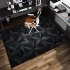 CCTSA 90 x 140 cm Office Chair Mat for Carpet Floors view 2