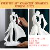 Tauzveok Abstract Dancing Couple Resin Sculpture view 4