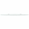 WHOPBXGAD Corner Shelves, Set of 2, White Glass, 35 x 35 cm view 4