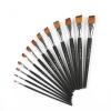 Paintersisters Soft Angled Brush Size 12 for Watercolor & Acrylic view 2