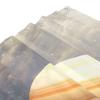 VACSAX Shower Curtain, 72 x 72 in, Waterproof, Washable Fabric, Two Saturn Print, with Hooks view 4