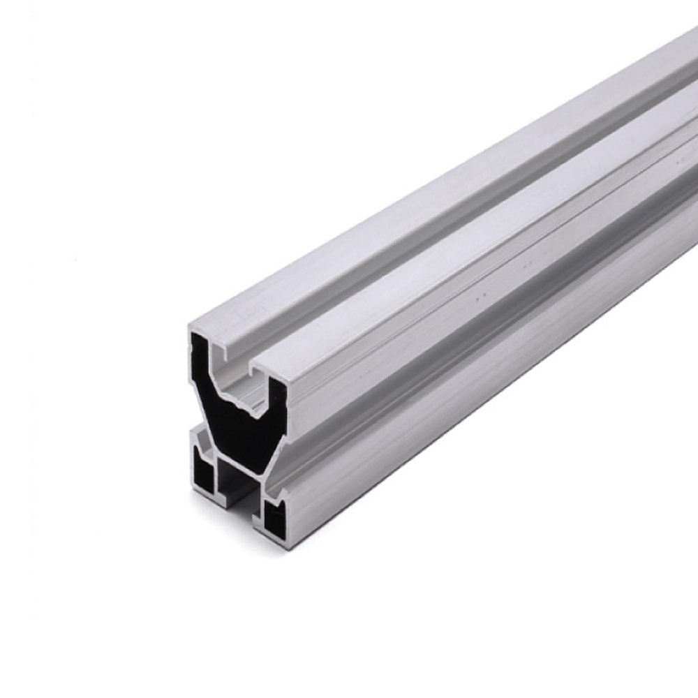 Solar Mounting Rail 40x40, Mill-Finish Aluminum, 50 mm Cut