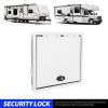 Asixxsix RV Access Hatch Door, 20 x 12 in, Aluminum Alloy, with Safety Lock view 4
