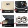 Swivel, Brake, and Rigid Casters, Stainless Steel, Quiet and Smooth-Rolling, 2, 3, 4, and 5 in, for Indoor and Outdoor Use view 3