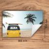 DarHaus One-Piece Stove Cover, 80 x 52 cm, Car–Beach Design view 2