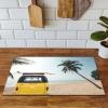 DarHaus One-Piece Stove Cover, 80 x 52 cm, Car–Beach Design view 3