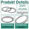 DSM M10 Form S Serrated Lock Washers, Stainless Steel A2, 10-Pack view 4