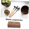 BESPORTBLE Compact Coconut Fiber Nutrient Block for Plants and Flowers view 3