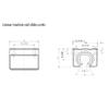 Estresen SBR16 Linear Rail Guide, 1200 mm (47.24 in), with 2 SBR16UU Blocks view 3