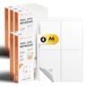 Ofituria White Self-Adhesive A4 Label Sheets, 4 per Sheet, 500 Sheets view 1