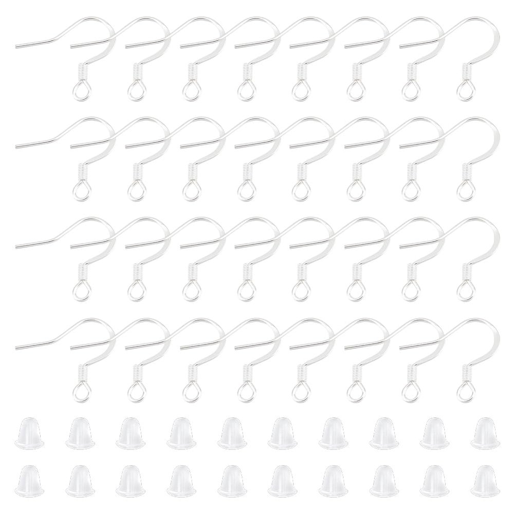 UNICRAFTALE 100 Pcs Stainless Steel Earring Hooks