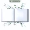 MAVANTO Wedding Guest Book with Blank Pages – Eucalyptus view 4
