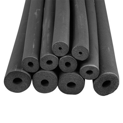 High-Density Foam Pipe Insulation Sleeve, 6 mm ID, 9 mm Thick, 1.7 m