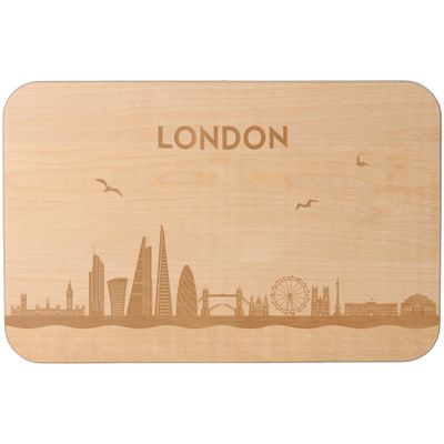 Goodtimes London Skyline Breakfast Board 23 x 15 x 1 cm