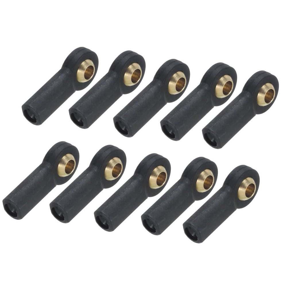 QUARKZMAN M3 x L20 mm Ball Rod End Joint Mounts for RC Aircraft Models, 10 Pack
