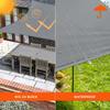 Custom-Size Shade Sail with Eyelets, 1.4 x 4.2 m view 4