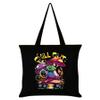 Grindstore Shopping Bag, Chameleon Design, Chill Out, Black, One Size view 1