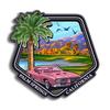 QUWSNE Palm Springs California Refrigerator Magnet, 3D Handmade Travel Souvenir view 1