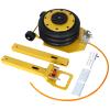 SPOFLYINN 3-Ton Heavy-Duty Air Jack, Steel Body, 3–5-Second Lift, Triple-Bag Design, Adjustable Long Handle, 12.7–39.4 cm Lift Range, Yellow view 2