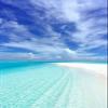 Beach Under a Blue Sky – 7,000-Piece Wooden Puzzle – Fun Family Puzzle view 1