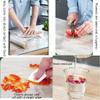 Frosted Transparent PVC Table Protector, Wipeable Waterproof Table Cover, 2 mm, 50 x 50 cm view 2