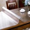 Frosted Transparent PVC Table Protector, Wipeable Waterproof Table Cover, 2 mm, 50 x 50 cm view 3
