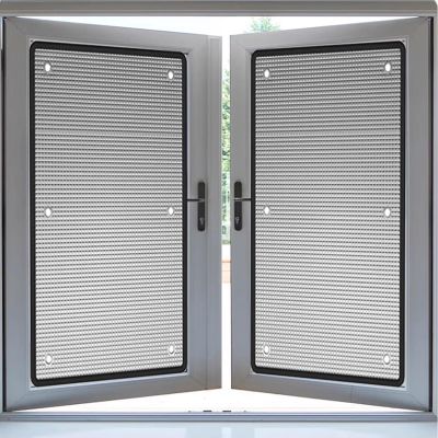 kufu01 Reflective Window Film, 8 mm Thick, Privacy and Scratch-Resistant Sun Protection, 99% UV Blocking, Silver, Adhesive-Free, 60 x 160 cm (24 x 63 in)