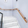 PacuM Stair Handrail 1–20 ft Complete Set, Solid Wood view 1