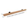 PacuM Stair Handrail 1–20 ft Complete Set, Solid Wood view 2