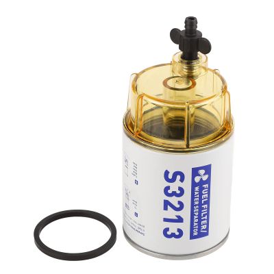 JOROBURO Fuel-Water Separator Marine Kit, Replacement Filter Assembly, Compatible with S3213 Marine Outboard Motor Fuel-Water Separator Systems