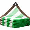 ZHJSHOU Green-White Shade Net for Greenhouses, 3 x 14 m, 85–95% Sun Protection view 1