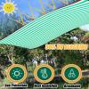 ZHJSHOU Green-White Shade Net for Greenhouses, 3 x 14 m, 85–95% Sun Protection view 2
