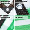 ZHJSHOU Green-White Shade Net for Greenhouses, 3 x 14 m, 85–95% Sun Protection view 4