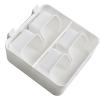 Desk Organizer with Four Compartments and Pull-Out Drawer view 2