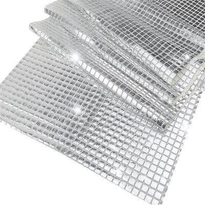 Disco Party Sequin Table Runner, Silver, 30 x 180 cm