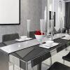Disco Party Sequin Table Runner, Silver, 30 x 180 cm view 4