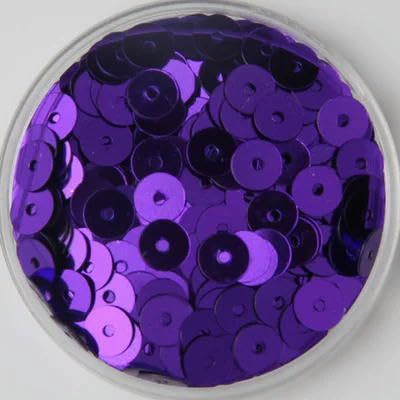 Flat Round PVC Sequins for Sewing and Crafts, 3–6 mm
