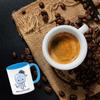 Jelly & Friends Light Blue Jellyfish Coffee Mug with “Quallifiziert” Slogan view 3