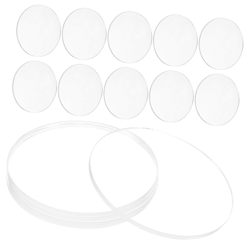 Transparent Acrylic Round Blanks for DIY