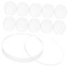Transparent Acrylic Round Blanks for DIY view 1
