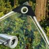 400 g/m² Heavy-Duty Transparent PVC Tarp, 0.35 mm, with Eyelets view 1