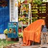 Ganshan Bi Hello Sunshine Sunflowers Cavalier King Charles Spaniel Garden Flag, Customizable, Dog, Spring, Summer, Jeans, Printed Banner, Outdoor Flag, 32.5 x 45.7 cm view 4