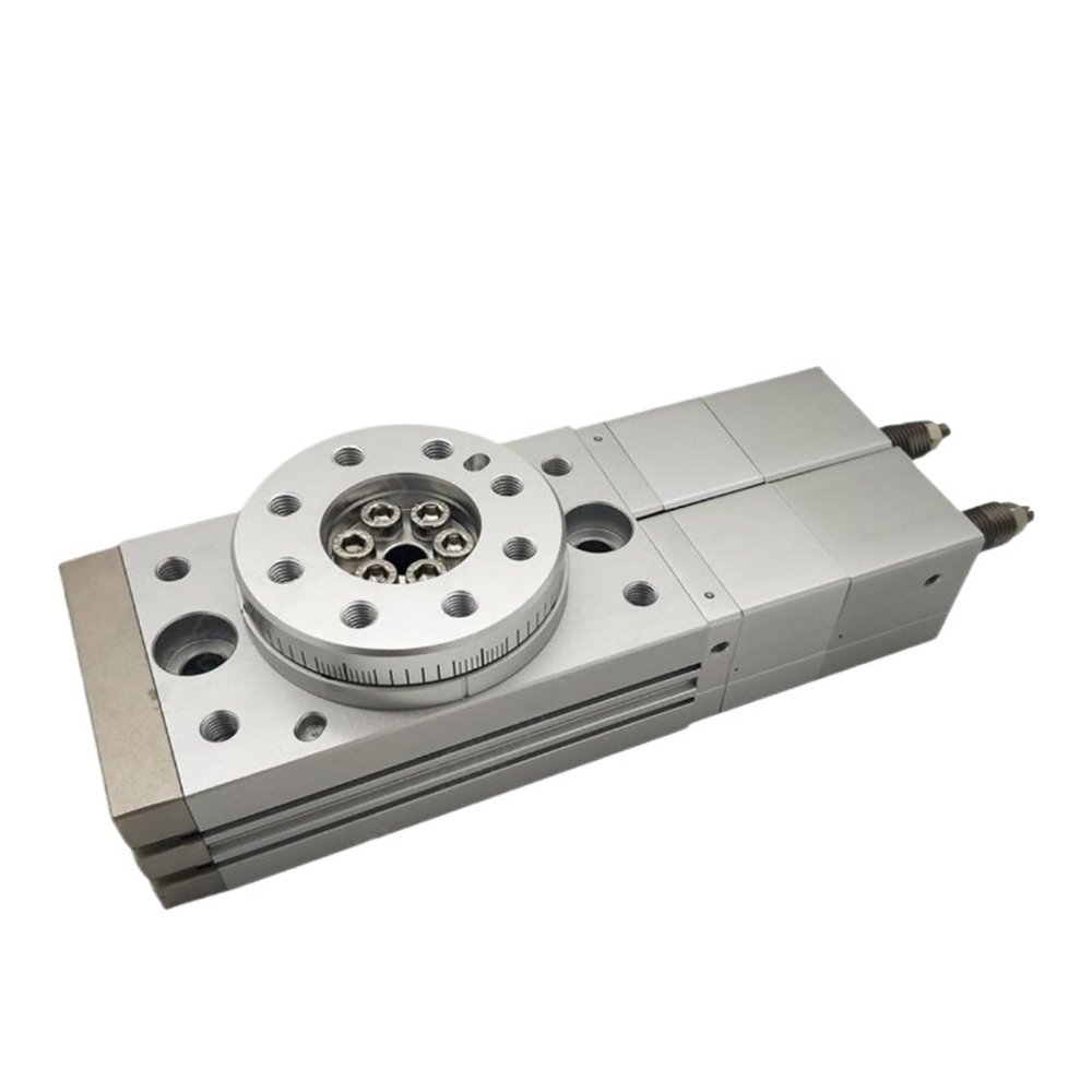 ZEEGII MSZB Pneumatic Rotary Table Cylinder, 3-Position, MSZA 30