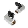 Mini Brass Ball Valve, G Thread, Male-to-Female, 1/8"–1/2" view 3